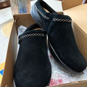 Clarks Black Suede Men's Shoes